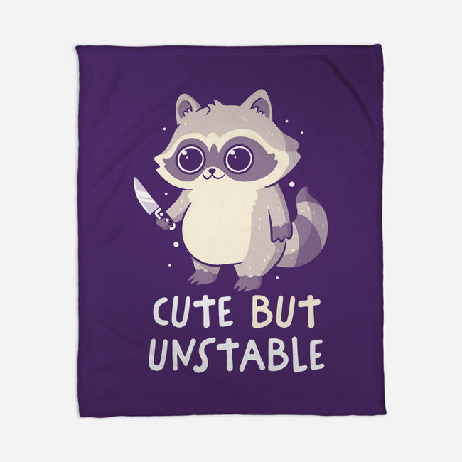 Cute But Unstable-None-Fleece-Blanket-koalastudio