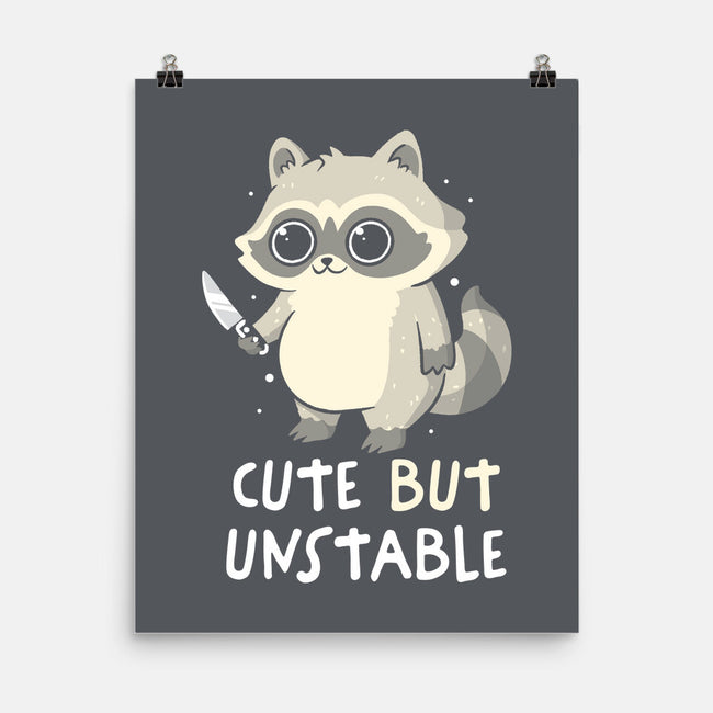 Cute But Unstable-None-Matte-Poster-koalastudio