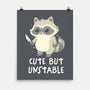 Cute But Unstable-None-Matte-Poster-koalastudio