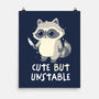 Cute But Unstable-None-Matte-Poster-koalastudio