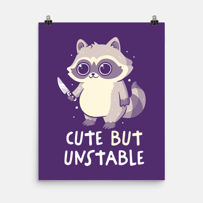 Cute But Unstable-None-Matte-Poster-koalastudio