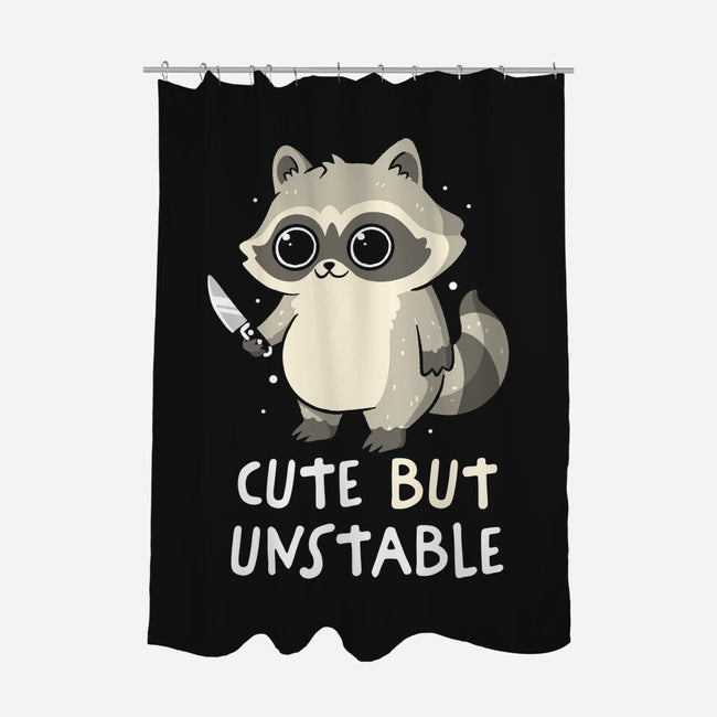 Cute But Unstable-None-Polyester-Shower Curtain-koalastudio
