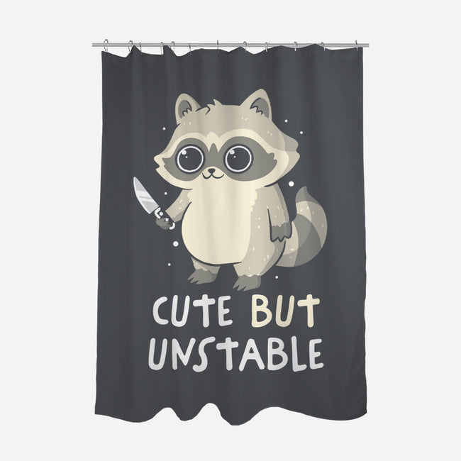 Cute But Unstable-None-Polyester-Shower Curtain-koalastudio