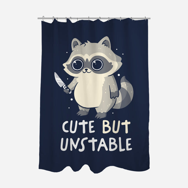 Cute But Unstable-None-Polyester-Shower Curtain-koalastudio