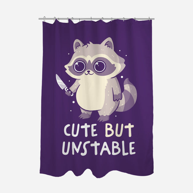 Cute But Unstable-None-Polyester-Shower Curtain-koalastudio