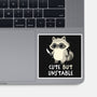 Cute But Unstable-None-Glossy-Sticker-koalastudio
