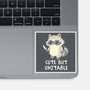 Cute But Unstable-None-Glossy-Sticker-koalastudio