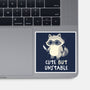 Cute But Unstable-None-Glossy-Sticker-koalastudio