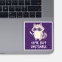 Cute But Unstable-None-Glossy-Sticker-koalastudio