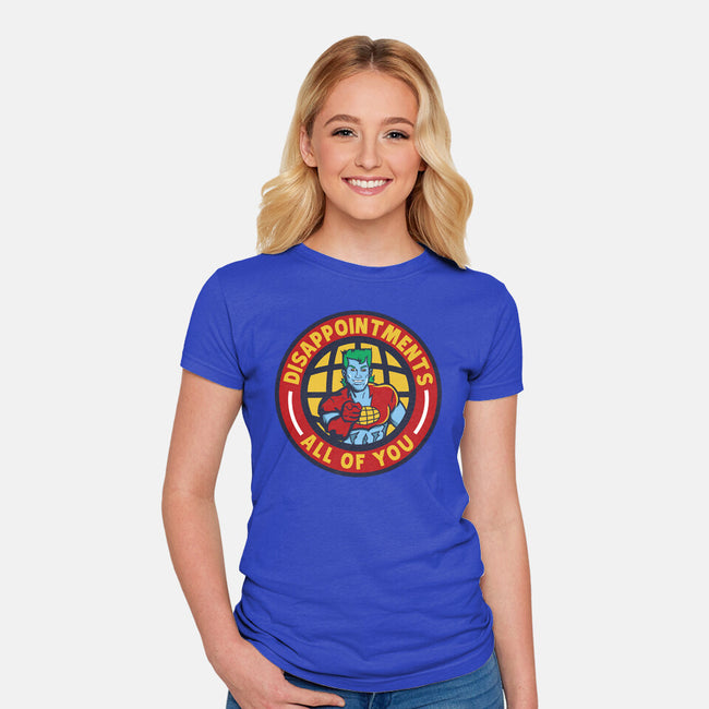 Disappointments All Of You-Womens-Fitted-Tee-piercek26