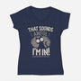 That Sounds Awful-Womens-V-Neck-Tee-BridgeWalker