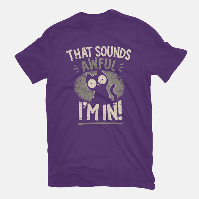 That Sounds Awful-Womens-Fitted-Tee-BridgeWalker