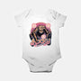 A Rock In The Outer Space-Baby-Basic-Onesie-glitchygorilla