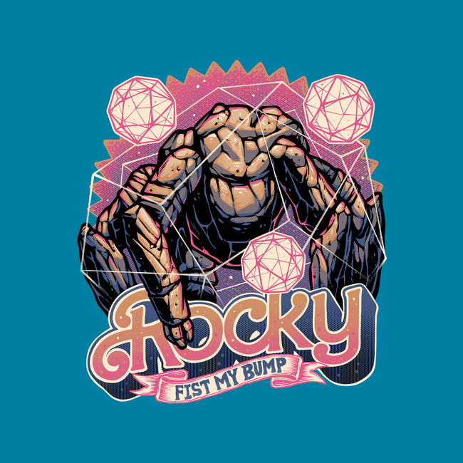 A Rock In The Outer Space-Womens-Basic-Tee-glitchygorilla