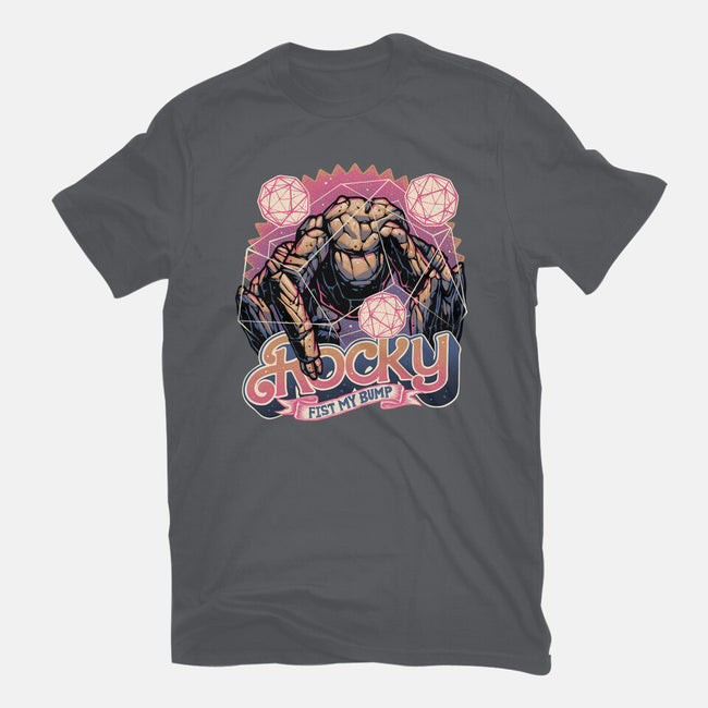 A Rock In The Outer Space-Womens-Basic-Tee-glitchygorilla