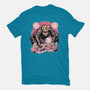 A Rock In The Outer Space-Womens-Fitted-Tee-glitchygorilla