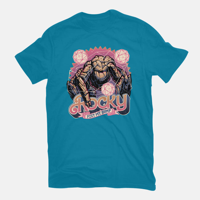 A Rock In The Outer Space-Mens-Heavyweight-Tee-glitchygorilla