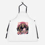 A Rock In The Outer Space-Unisex-Kitchen-Apron-glitchygorilla