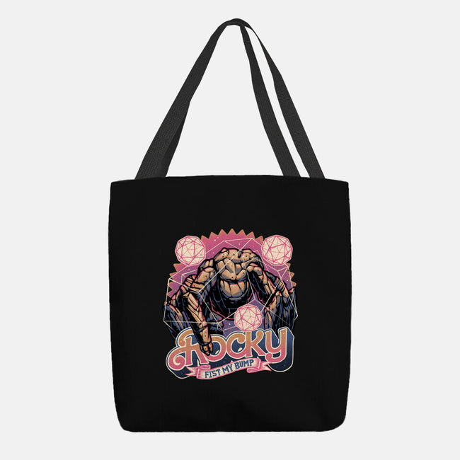 A Rock In The Outer Space-None-Basic Tote-Bag-glitchygorilla