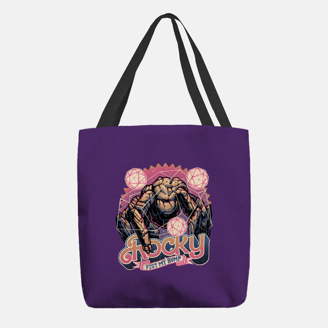 A Rock In The Outer Space-None-Basic Tote-Bag-glitchygorilla