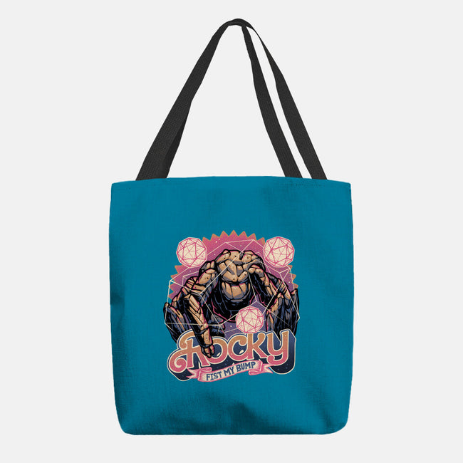 A Rock In The Outer Space-None-Basic Tote-Bag-glitchygorilla
