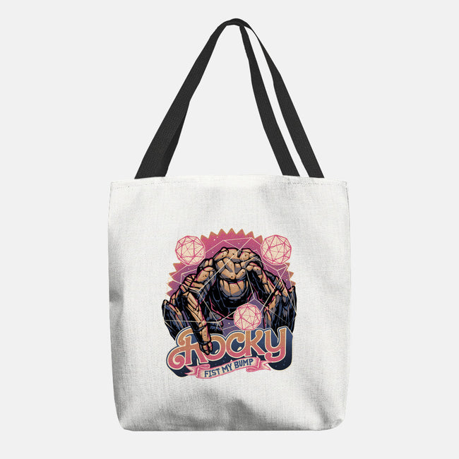 A Rock In The Outer Space-None-Basic Tote-Bag-glitchygorilla