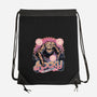 A Rock In The Outer Space-None-Drawstring-Bag-glitchygorilla