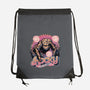 A Rock In The Outer Space-None-Drawstring-Bag-glitchygorilla