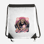 A Rock In The Outer Space-None-Drawstring-Bag-glitchygorilla