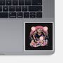 A Rock In The Outer Space-None-Glossy-Sticker-glitchygorilla