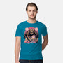 A Rock In The Outer Space-Mens-Premium-Tee-glitchygorilla