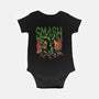 Green Smash-Baby-Basic-Onesie-glitchygorilla