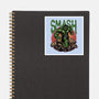 Green Smash-None-Glossy-Sticker-glitchygorilla
