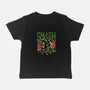 Green Smash-Baby-Basic-Tee-glitchygorilla