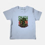 Green Smash-Baby-Basic-Tee-glitchygorilla