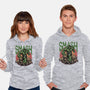 Green Smash-Unisex-Pullover-Sweatshirt-glitchygorilla
