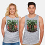 Green Smash-Unisex-Basic-Tank-glitchygorilla