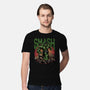 Green Smash-Mens-Premium-Tee-glitchygorilla