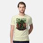 Green Smash-Mens-Premium-Tee-glitchygorilla