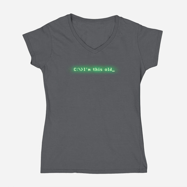 Vintage Hardware-Womens-V-Neck-Tee-retrodivision