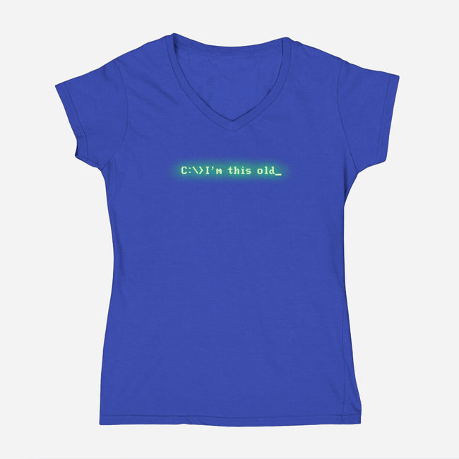 Vintage Hardware-Womens-V-Neck-Tee-retrodivision