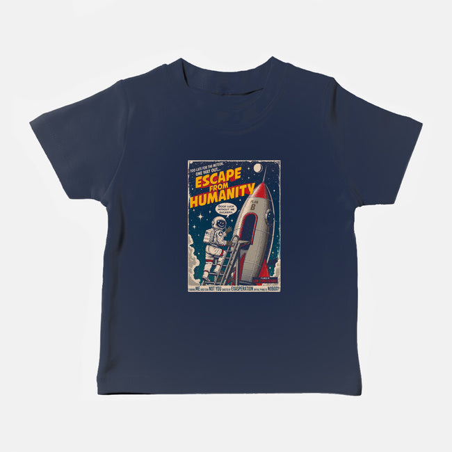 Escape From Humanity-Baby-Basic-Tee-Tronyx79