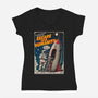 Escape From Humanity-Womens-V-Neck-Tee-Tronyx79