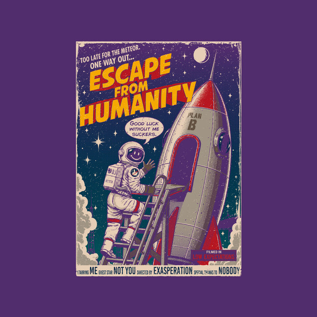 Escape From Humanity-None-Polyester-Shower Curtain-Tronyx79