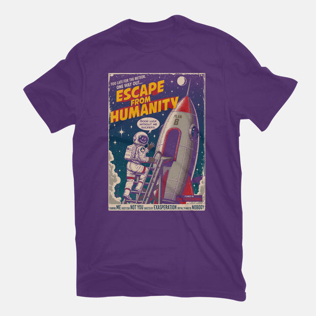 Escape From Humanity-Womens-Basic-Tee-Tronyx79
