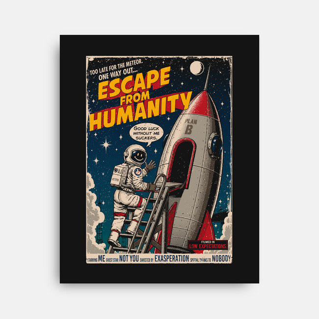 Escape From Humanity-None-Stretched-Canvas-Tronyx79
