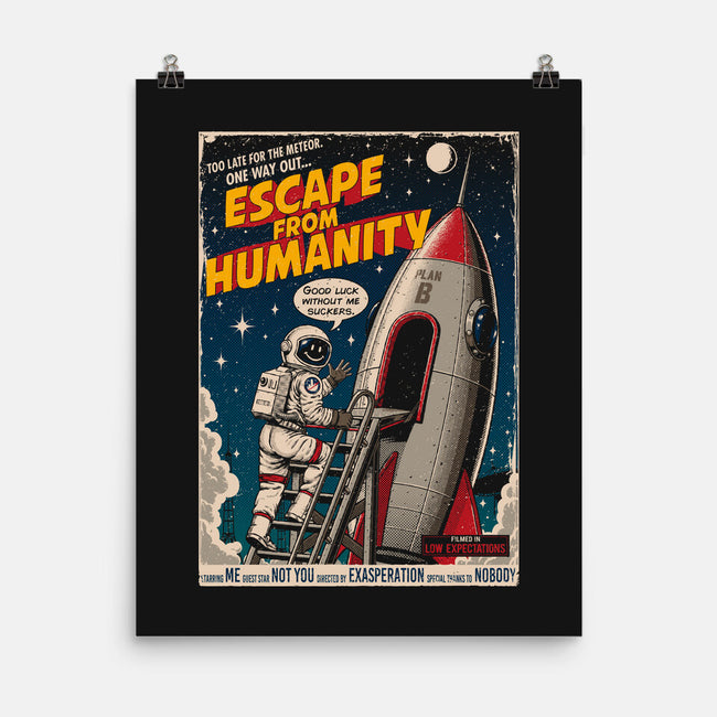 Escape From Humanity-None-Matte-Poster-Tronyx79