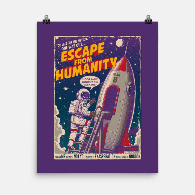 Escape From Humanity-None-Matte-Poster-Tronyx79