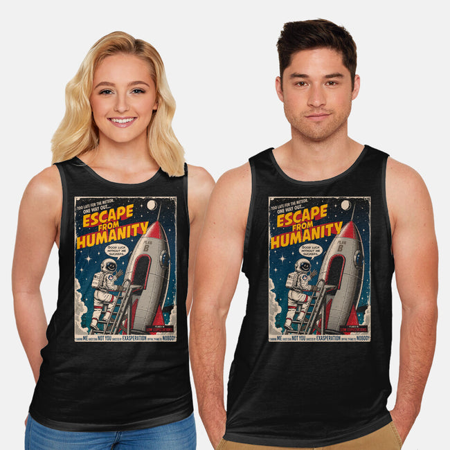 Escape From Humanity-Unisex-Basic-Tank-Tronyx79