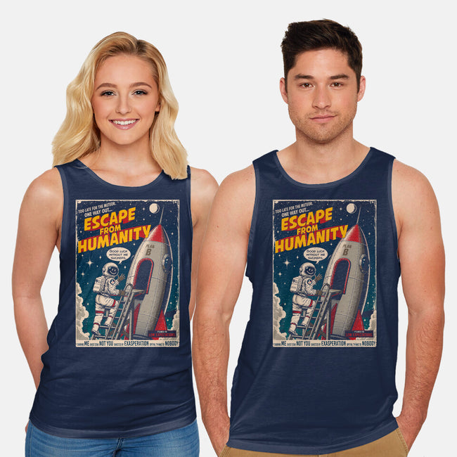 Escape From Humanity-Unisex-Basic-Tank-Tronyx79